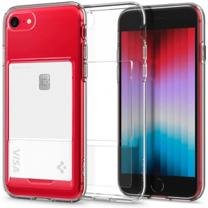 Spigen Crystal Slot iPhone SE (2022 / 2020) / iPhone 8 / iPhone 7 tok átlátszó (ACS04359)