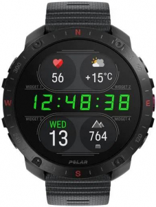 POLAR Grit X2 Pro sportóra fekete + H10 mellkasi öv (900110286)