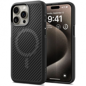 Spigen Core Armor (MagFit) iPhone 15 Pro Max tok fekete (ACS06442)