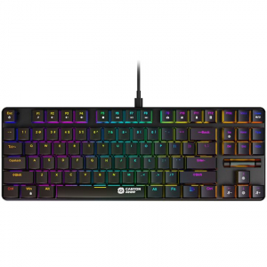 Canyon TKL GK-50 Cometstrike Gaming EN/HU billentyűzet fekete (CND-SKB50-HU)