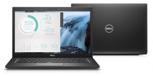 DELL Latitude 7480 Laptop Core i7 7600U 8GB 256GB SSD fekete - felújított!