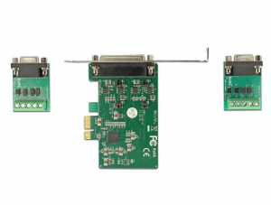 Delock PCI Express Card > 2 x Serial RS-422/485 (65841)