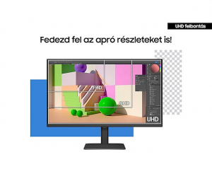27" Samsung ViewFinity S8 S80UD UHD monitor (LS27D800UAUXEN)