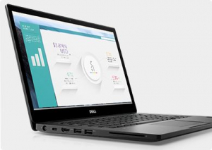 DELL Latitude 7480 Laptop Core i7 7600U 8GB 256GB SSD fekete - felújított!