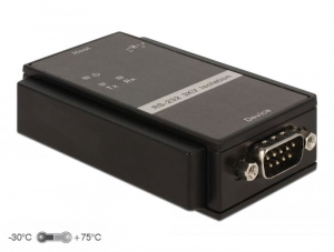 Delock RS-232 > RS-232 konverter 3 kV szigetel&eacute;ssel (62500)