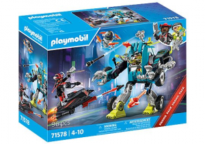 Playmobil Robot vs. glider (71578)