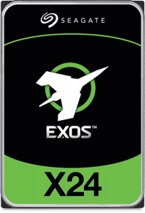 20TB Seagate 3.5" Exos X24 SAS merevlemez (ST20000NM007H)