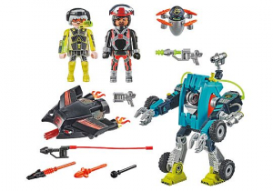 Playmobil Robot vs. glider (71578)