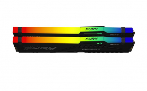 64GB 6000MHz DDR5 RAM Kingston Fury Beast Black RGB EXPO CL30 (2x32GB) (KF560C30BBEAK2-64)