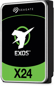 20TB Seagate 3.5" Exos X24 SAS merevlemez (ST20000NM007H)