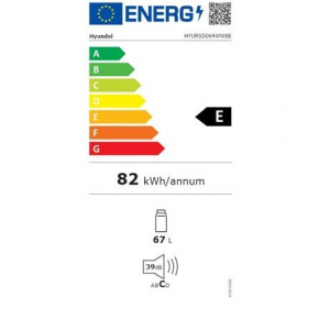 Hyundai RSD064WW8E fagyasztó néklüli hűtőszekrény