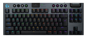 Logitech G915 X Lightspeed TKL amerikai nemzetközi Tactile billentyűzet fekete (920-012721)