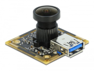 Delock USB 3.2 Gen 1 kamera modul 4,91 megapixel 120° fix fókusz (96398)