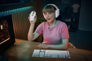 Logitech G915 X Lightspeed vezeték nélküli amerikai nemzetközi Tactile billentyűzet fehér (920-012690)