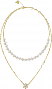 Guess White Lotus női nyaklánc (JUBN04130JWYGWHT/U)