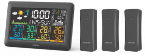 Sencor SWS 6300 időjárás állomás fekete