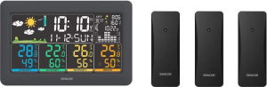 Sencor SWS 6300 időjárás állomás fekete