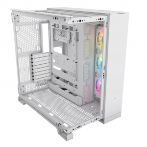 Corsair iCUE LINK 6500X RGB táp nélküli ablakos ház fehér (CC-9011270-WW)