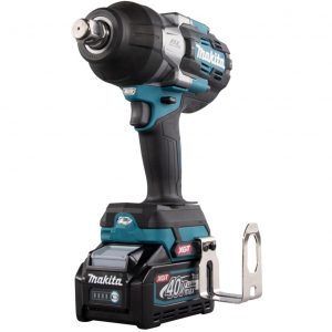 Makita akkumulátoros ütvecsavarozó (TW001GM201) XGT, 40V (kék/fekete, 2x Li-Ion XGT akkumulátor 4Ah, tokban)