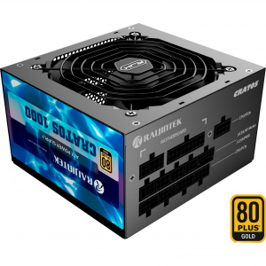 RAIJINTEK CRATOS 1000 BLACK, PC tápegység (fekete, kábelkezelés, 1000 watt) (0R30B00005)