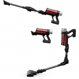 Rowenta X-Force Flex 9.60 Animal (RH2078), botporszívó (fekete/piros)