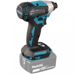 Makita akkumulátoros ütvecsavarozó (DTD157Z), 18 volt (kék/fekete, akkumulátor és töltő nélkül)