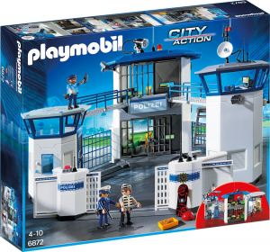 Playmobil - City Action - Policja parancsnoki központ börtönhöz ((6872))