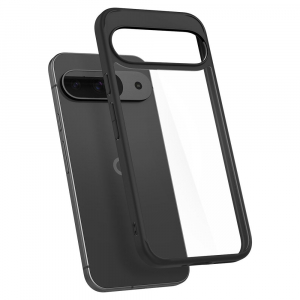 Spigen Ultra Hybrid Google Pixel 9 / 9 Pro tok átlátszó-fekete (ACS07690)