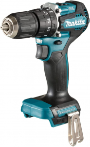 Makita akkumul&aacute;toros &uuml;tvef&uacute;r&oacute; (DHP487Z), 18V (k&eacute;k/fekete, akkumul&aacute;tor &eacute;s t&ouml;ltő n&eacute;lk&uuml;l)