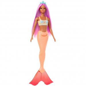 Mattel Barbie Dreamtopia sellő baba (narancssárga) (HRR05)