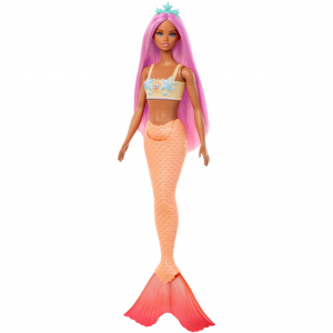 Mattel Barbie Dreamtopia sellő baba (narancssárga) (HRR05)