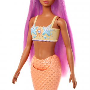 Mattel Barbie Dreamtopia sellő baba (narancssárga) (HRR05)