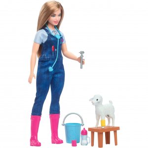 Mattel Barbie Barbie Farm állatorvos játékfigura (HRG42)