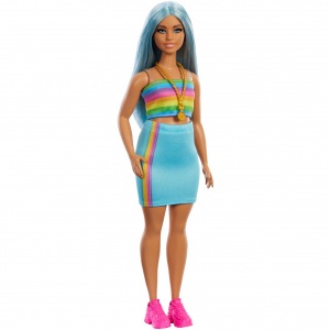 Mattel Barbie Barbie Fashionistas baba - Rainbow Athleisure baba (HRH16)