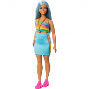 Mattel Barbie Barbie Fashionistas baba - Rainbow Athleisure baba (HRH16)