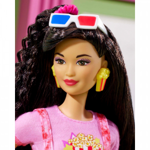 Mattel Barbie Rewind 80-as évek Retro sorozat - Movie Night Doll (HJX18)