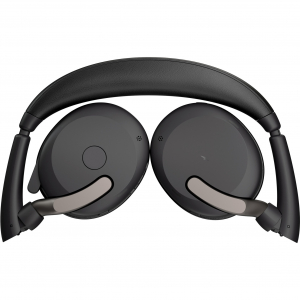 Jabra Evolve2 65 Flex Duo, fejhallgat&oacute; (fekete, sztere&oacute;, UC, USB-C, Link380c) (26699-989-899)