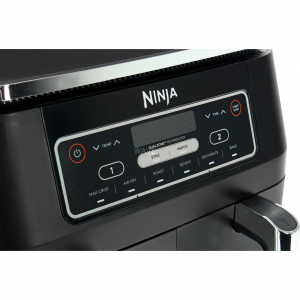 Nutri Ninja Foodi Dual Zone forr&oacute;levegős fritőz (AF300EU) (fekete, 2400 watt)