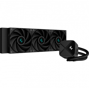 DeepCool LS720 Zero Dark, vízhűtés (fekete) (R-LS720-BKNNMM-G-1)