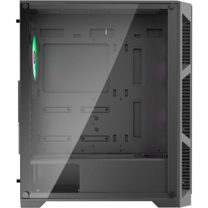 RAIJINTEK Arcadia III MS4, toronyház (fekete, edzett üveg) (0R20B00247)
