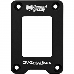 Thermal Grizzly CPU Contact Frame, CPU hűtő (fekete, Intel 13th & 14th Gen CPU) (TG-CF-i13G)