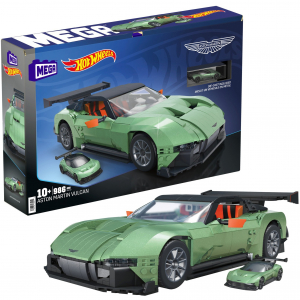 Mattel MEGA Hot Wheels gyűjtő Aston Martin Vulcan építőjáték (1:18 méretarány) (HMY97)