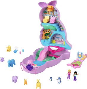 Mattel Polly Pocket Mama & Joey Kenguru zsebes játékfigura (HKV50)