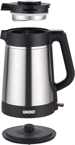 Unold Thermo gyorsfőző, vízforraló, rozsdamentes acél/fekete, 1,5 liter (18715)