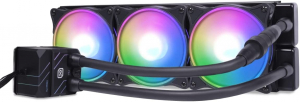 Alphacool Eisbaer Pro HPE Aurora 360 CPU AIO 360mm, vízhűtés (fekete) (13074)