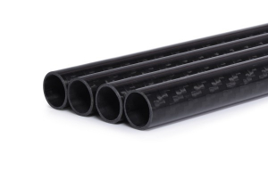 Alphacool Carbon HardTube 13mm 4x 80cm, cső (fekete, 4 darabos készlet) (18657)
