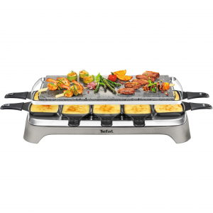 Tefal raclette grill Pierrade PR457B (szürke/fekete, 1350 watt, 10 személyre) (2100119594)
