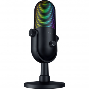 Razer Seiren V3 Chroma, mikrofon (fekete) (RZ19-05060100-R3M1)