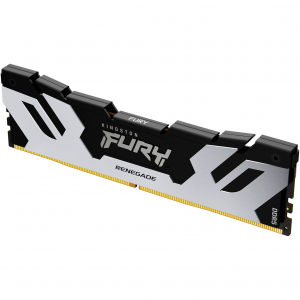 Kingston FURY DDR5 - 96GB - 6400 - CL - 32 (2x 48 GB) dual kit, RAM (ezüst/fekete, (KF564C32RSK2-96), Renegade, INTEL XMP)