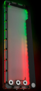 EKWB EK-Quantum Kinetic FLT 360 D5 PWM D-RGB - Plexi, pumpa (fekete) (3831109819807)